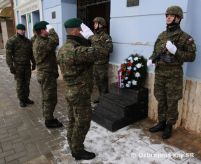 Kladenie vencov pri príležitosti osláv 68. výročia oslobodenia mesta Rožňava